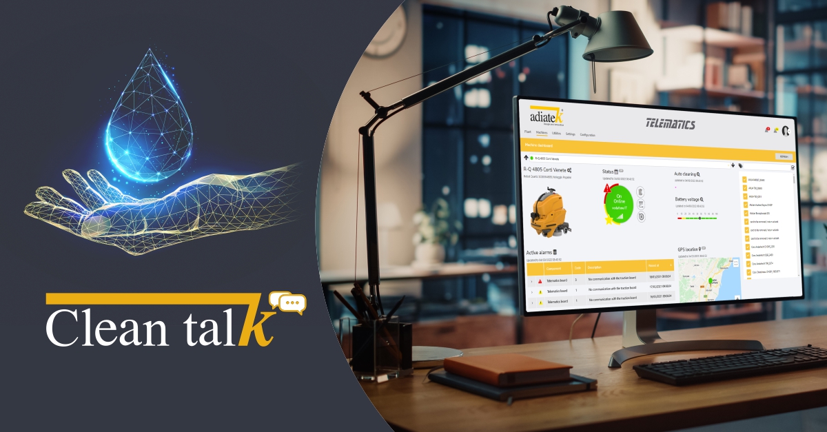 floor-scrubbing machines, When the Public Administration asks for monitoring. How the service changes in the world of Cleaning