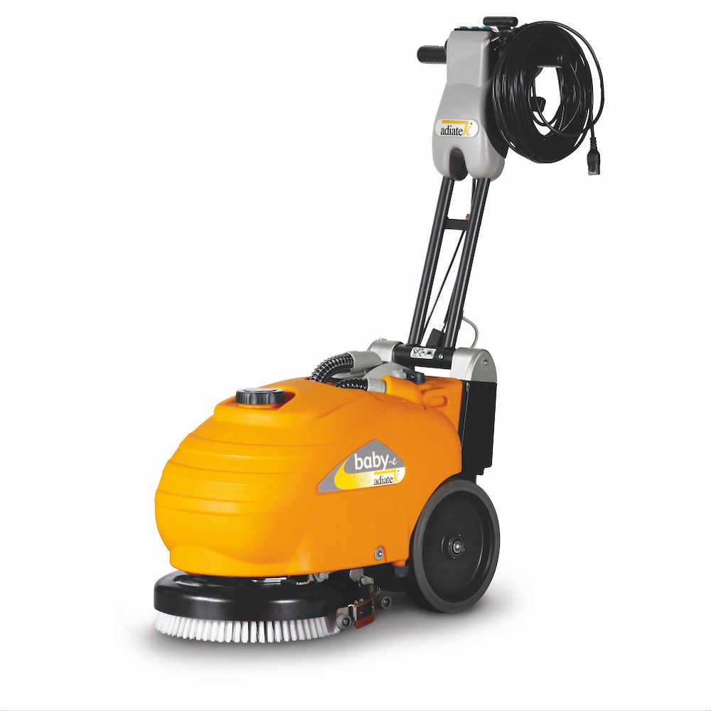 Walk behind scrubber baby-e