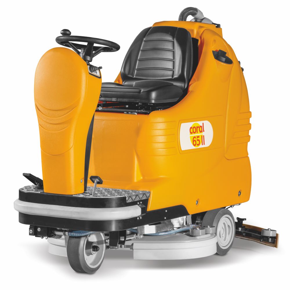 Ride-on scrubber coral 65 II