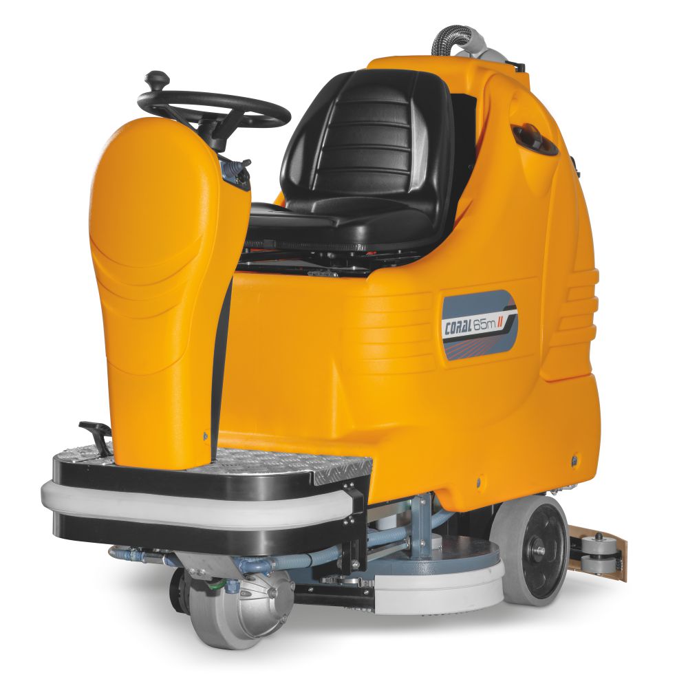 Ride-on scrubber coral 80m II