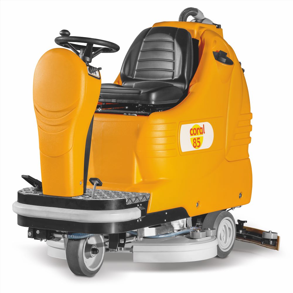 Ride-on scrubber coral 85