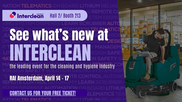 lavasciuga industriali, Fiera Interclean 2026