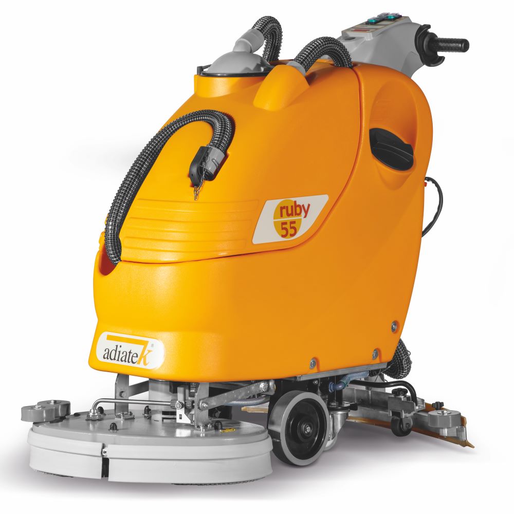 Walk behind scrubber ruby 55t