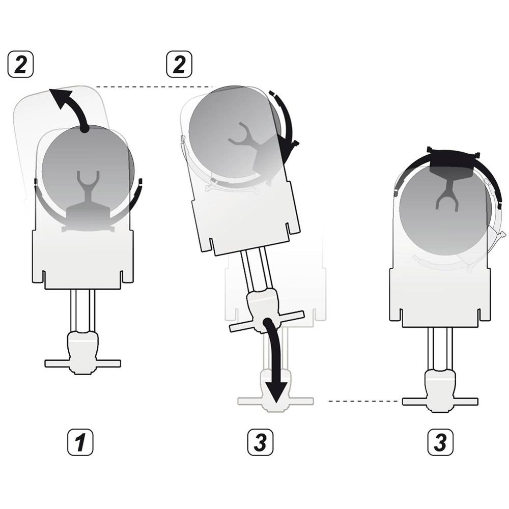 Fasi di spostamento del tergipavimento