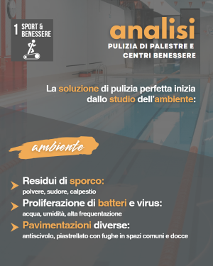 Sfida di pulizia: settore Sport & Benessere