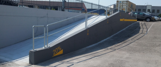 Disponibilité de la rampe d’essai de montée 20 %