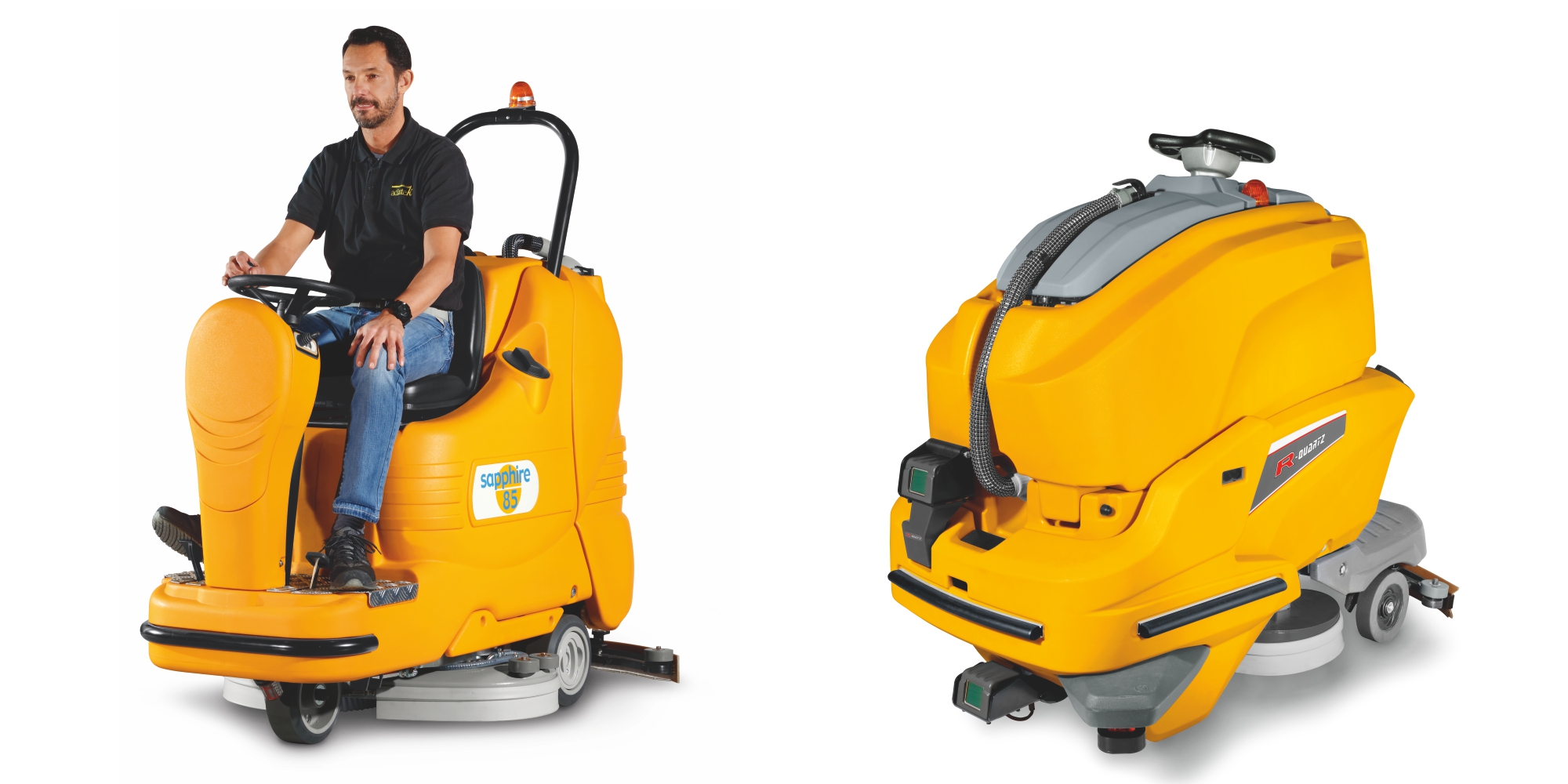 Thanks to the telemetry system you find the perfect floor cleaning machine!